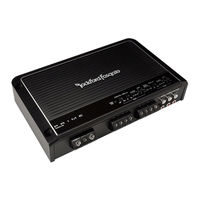 Rockford Fosgate PRIME R600-4D Einbau Und Betrieb