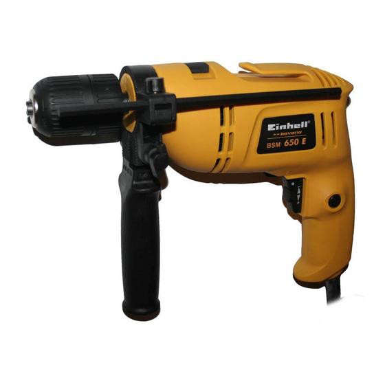Einhell bavaria BSM 650E Gebrauchsanweisung