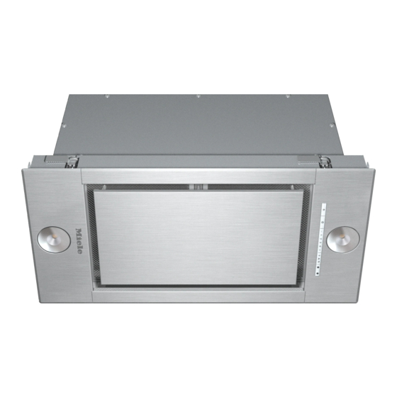 Miele DA 2668 Gebrauchs- Und Montageanweisung