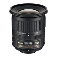 Nikon AF-S DX NIKKOR 10-24mm f/3.5-4.5G ED Benutzerhandbuch