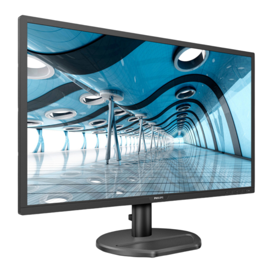 Philips Brilliance 221S8 Bedienungsanleitung