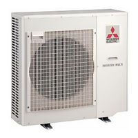 Mitsubishi Electric MXZ-4A80VA Installationsanleitung