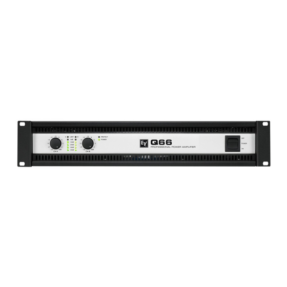 Electro-Voice Q44 Bedienungsanleitung