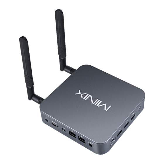 Minix NEO J51-C8 MAX Benutzerhandbuch