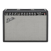 Fender 65 Super Reverb-Amp Bedienungsanleitung