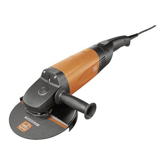 Fein WSG 20-180 Reparaturanleitung