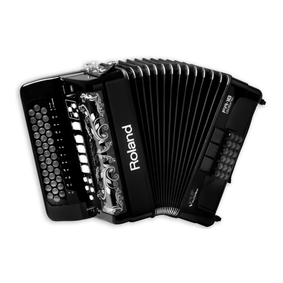 Roland V-Accordion FR-18 diatonic Bedienungsanleitung