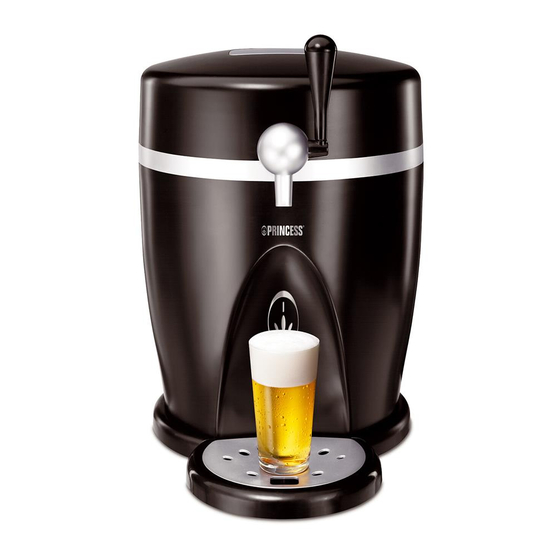 Princess Beer Tap & Cooler Bedienungsanleitung