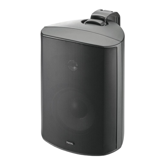 Focal 100-Serie Gebrauchsanleitung