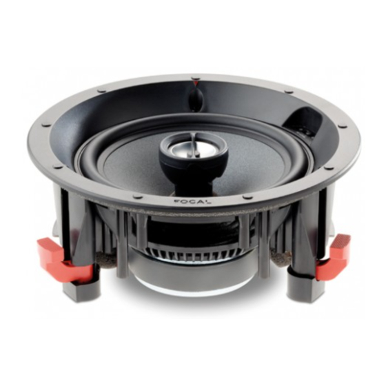 Focal 100 Serie Gebrauchsanleitung