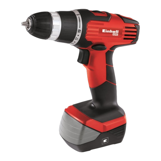 EINHELL TC-CD 14,4 2B Originalbetriebsanleitung