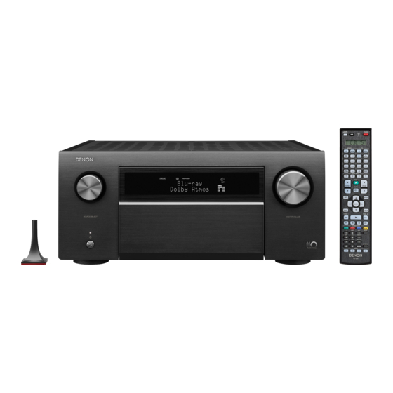 Denon AVC-A110 Schnellstartanleitung