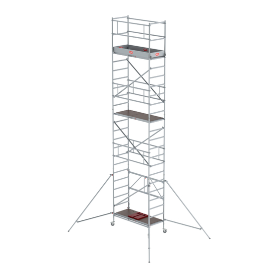 Altrex RS TOWER 34 Montageanleitung