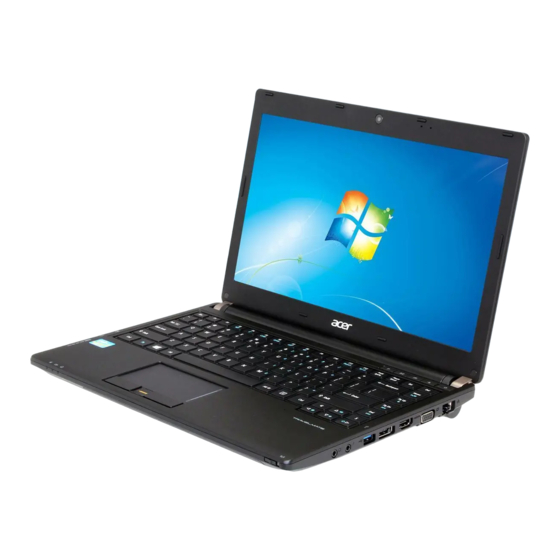 Acer TravelMate Kurzanleitung
