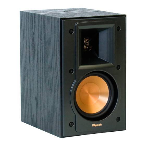 Klipsch reference series Bedienungsanleitung
