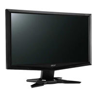 Acer G185H Bedienungsanleitung