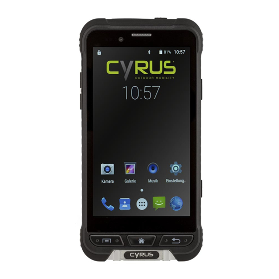 Cyrus CS 35 Handbücher