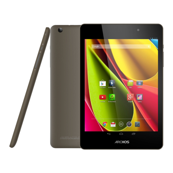 Archos 79 Cobalt Handbuch