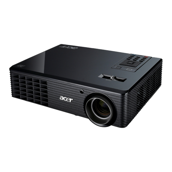 Acer X1161 Serie Benutzerhandbuch