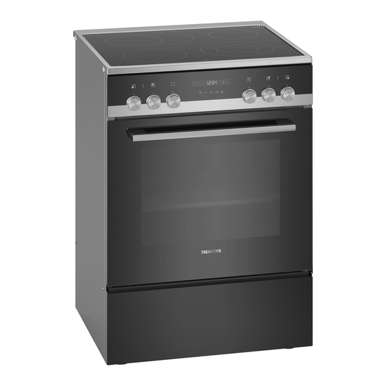 Siemens HK9S7R2 0 Serie Gebrauchsanleitung