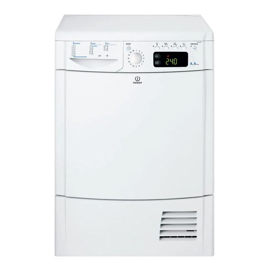 Indesit EDCE G45 B H Bedienungsanleitung