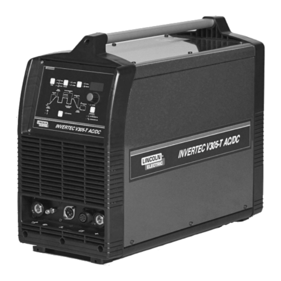 Lincoln Electric INVERTEC V205-T AC/DC Bedienungsanleitung