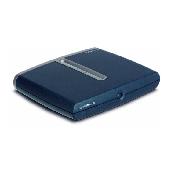 THOMSON SpeedTouch 510 Konfigurations- Und Benutzerhandbuch