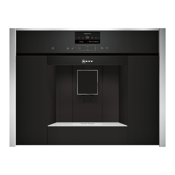 NEFF C1 KS61N0 Serie Montageanleitung