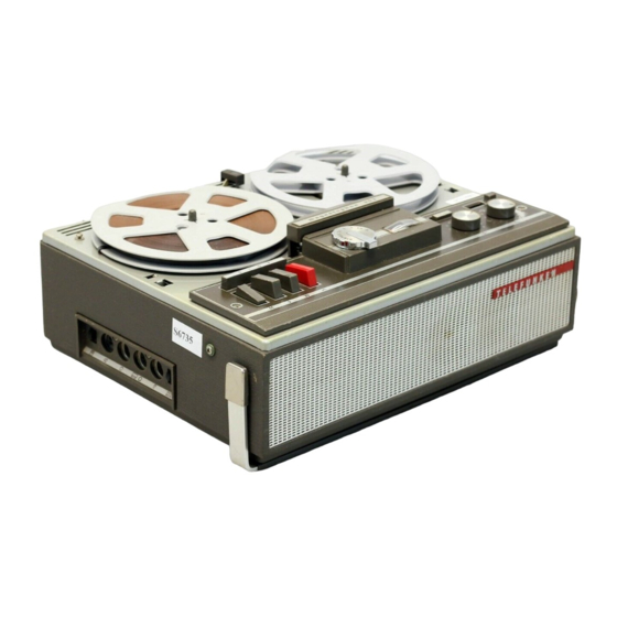 Telefunken M 203 TS Bedienungsanleitung