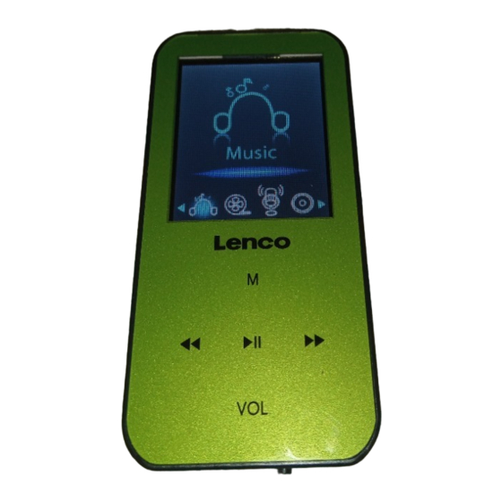 LENCO Xemio-664 Kurzanleitung