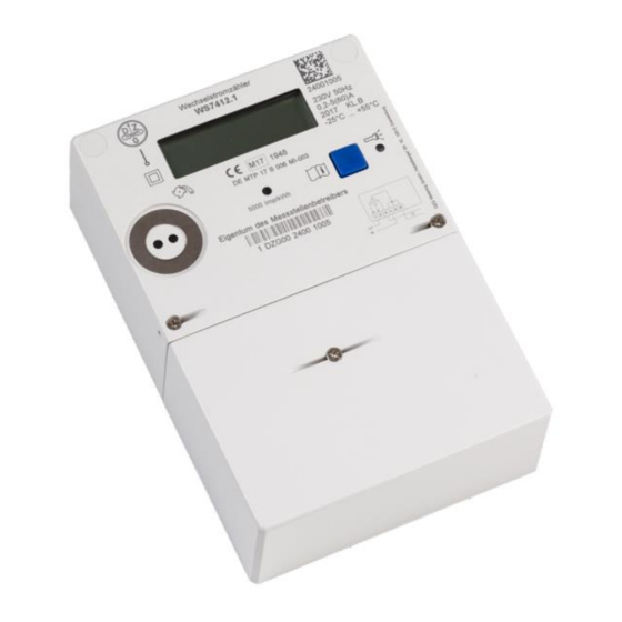 DZG WS7412.1 Bedienungs- Und Installationsanleitung