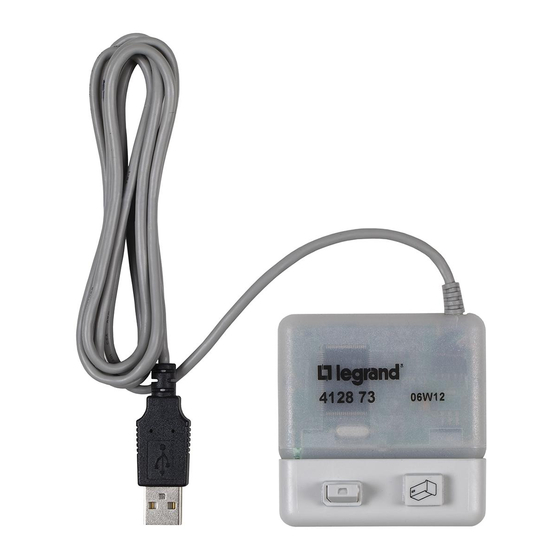 LEGRAND 4128 73 Bedienungsanleitung