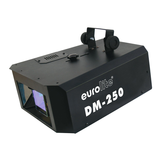 EuroLite DM-250 Bedienungsanleitung