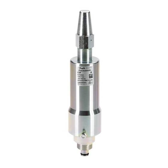 Danfoss CVP Installationshandbuch