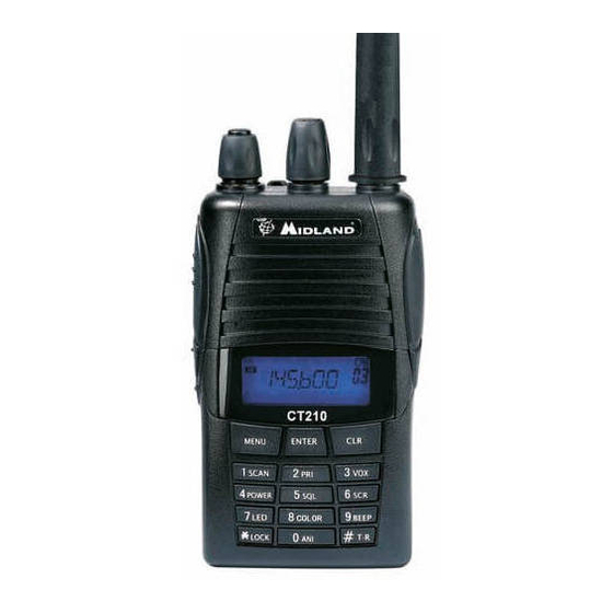 Midland CT210 Bedienungsanleitung