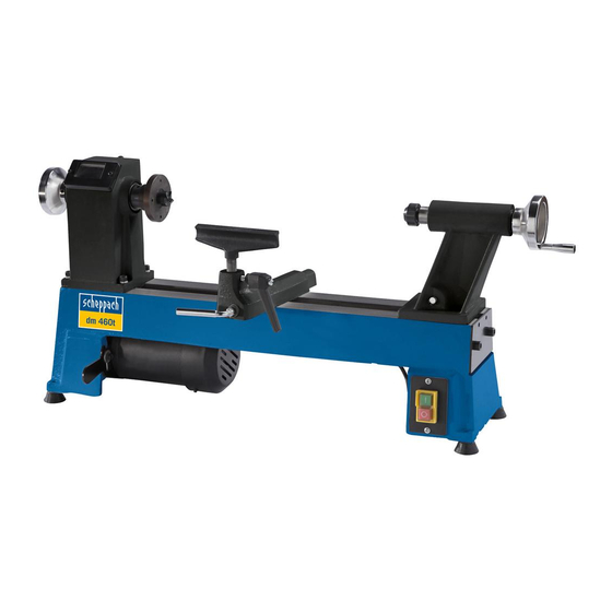 Scheppach DM460T Anleitung