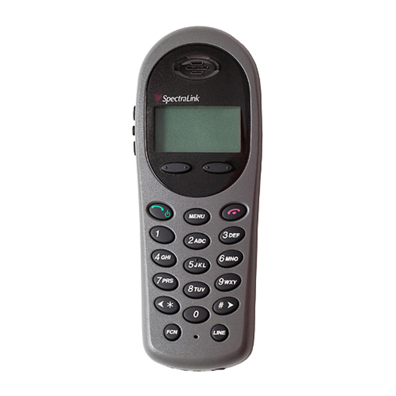SpectraLink NetLink e340 Betriebsanleitung