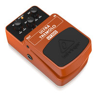 Behringer VINTAGE DELAY VD400 Bedienungsanleitung