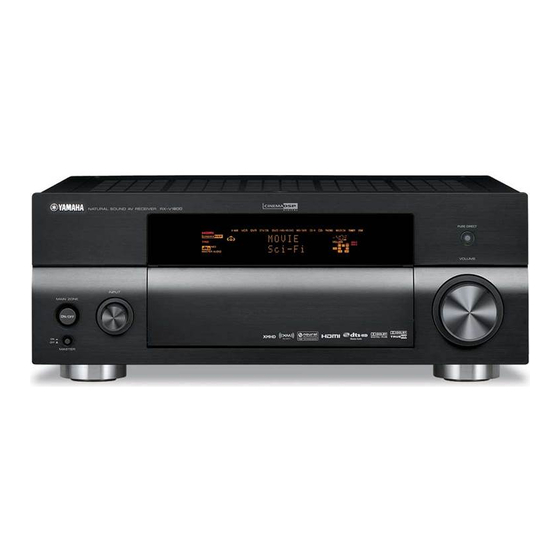 Yamaha RX-V1800 Bedienungsanleitung