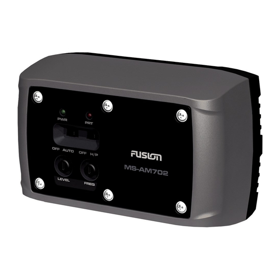 Fusion MS-AM702 Bedienungsanleitung