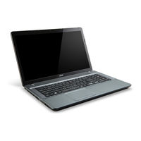 Acer Aspire E1-771 Benutzerhandbuch