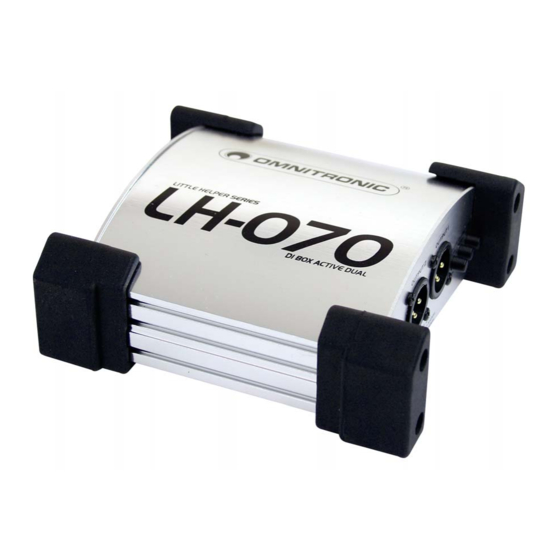 Omnitronic LH-070 Handbücher