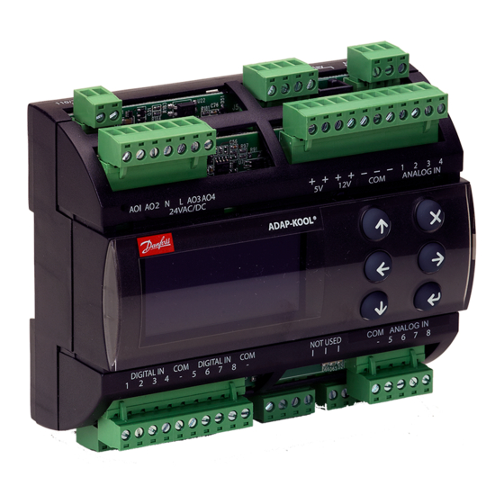 Danfoss AK-PC 572 Handbuch