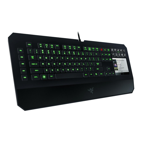Razer DeathStalker Ultimate Handbuch
