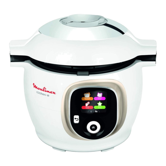 Moulinex cookeo+ Bedienungsanleitung