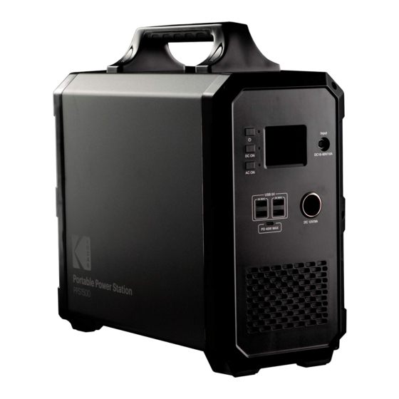 Kodak PPS1500 Bedienungsanleitung