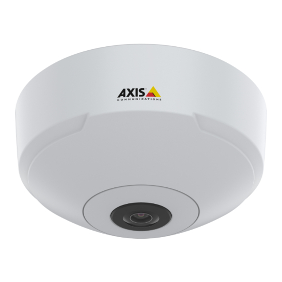 Axis M30 Serie Installationsanleitung