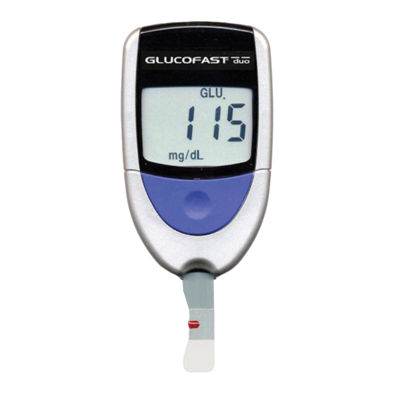 APEX BIOTECHNOLOGY Glucofast duo Gebrauchsanleitung