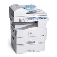 Ricoh Aficio MP 161SPF Bedienungsanleitung