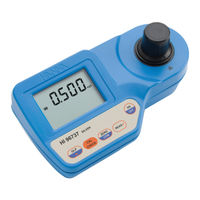 Hanna Instruments HI96737 Bedienungsanleitung